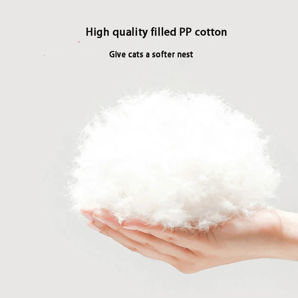 Round Dog Bed Long Plush Pet Kennel Washable Cat House Soft Cotton Mats Sofa For Small Large Dog Chihuahua Dog Basket Pet Bed