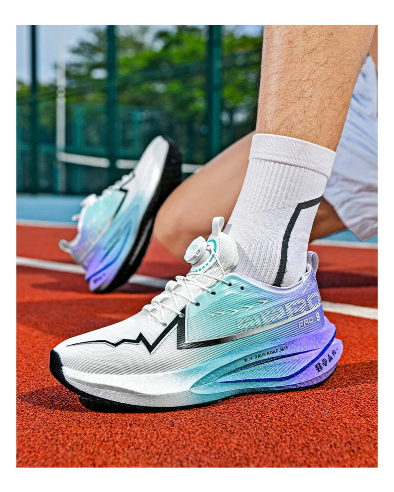 New Men's Sneakers Cushioning Training Jogging Shoes Wear-Resistant Lightweight Tennis Shoes Fashionable Women's Running Shoes