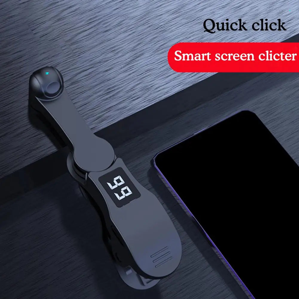 Auto Screen Clicker Device For Phone Adjustable Touch Tapper Tool For Game App Live Streaming Repeated Simulated Finger Clicking