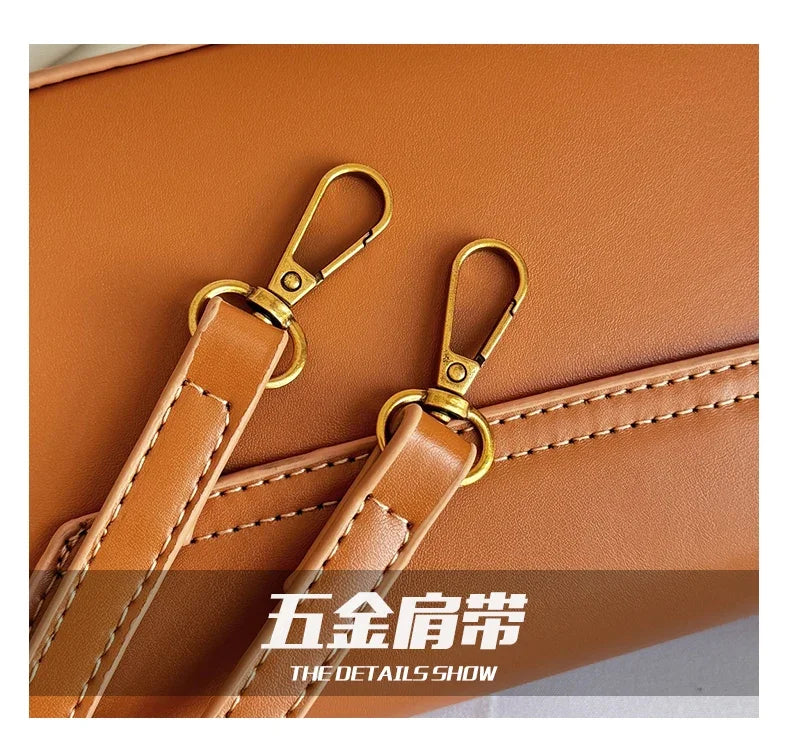 2026 Elegant Fashion Luxury Light Luxury Women's Shoulder Crossbody Bag, Designer Original Leather Tote Bag