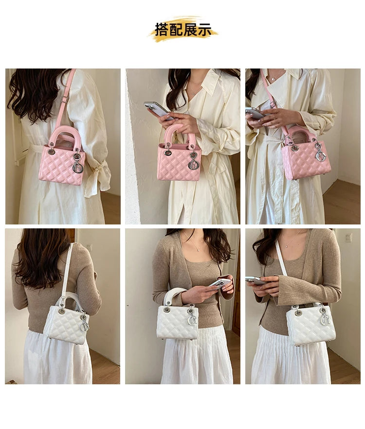 Luxury Original Retro Diaper Bag For Women Designer Leather Crossbody Bag Large Capacity Elegant Stylish Commuter Shoulder Bag