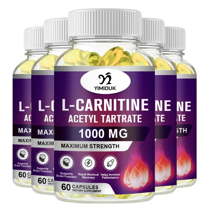 L Carnitine Supplement - Fast Absorbing, Convert Fat to Energy, Support Lean Muscle, Boost Workout Performance & Metabolism