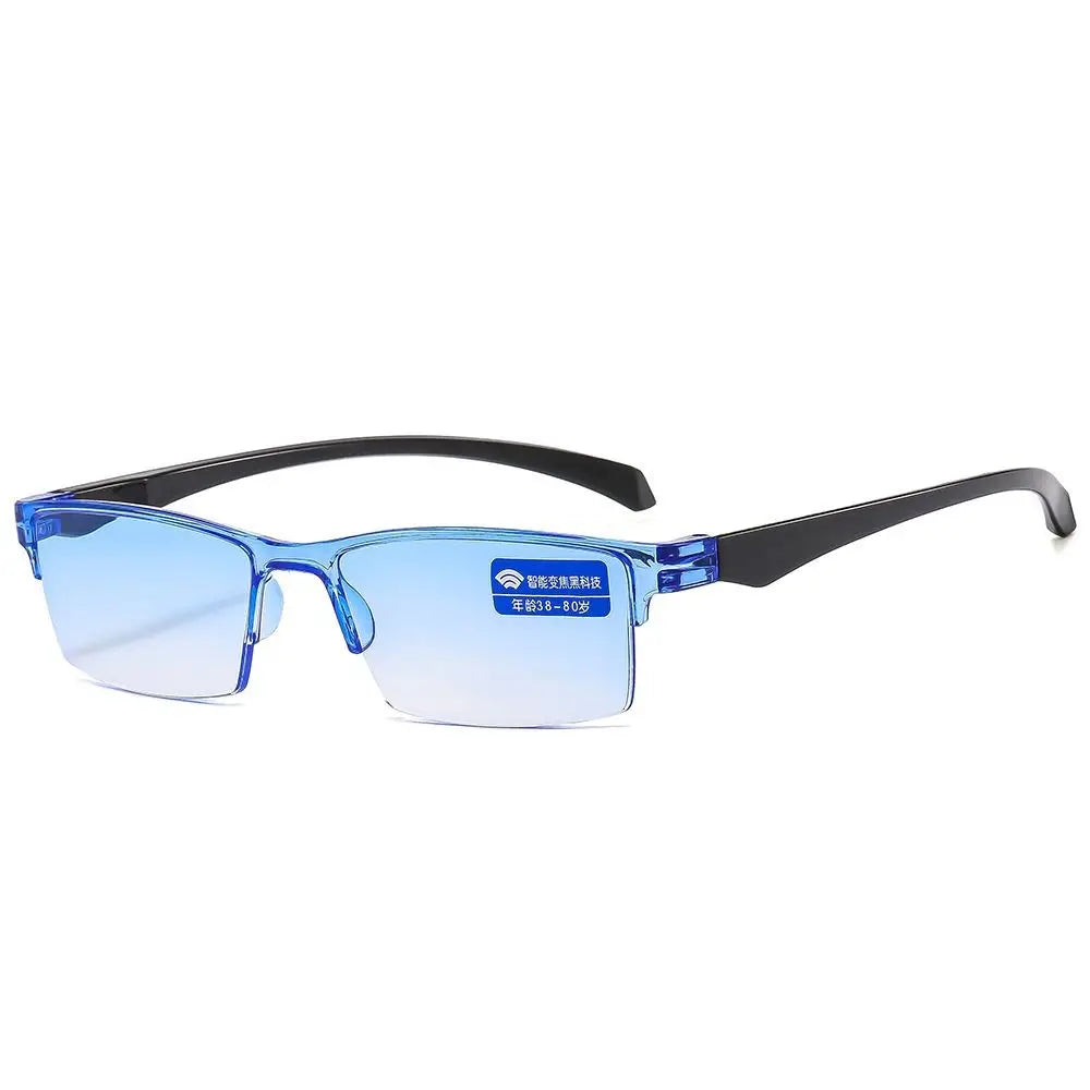 Autofocus Power Anti-Blue Light Reading Glasses Anti Blue Ray Near Far Automatic Zoom Eyeglasses Eye Protection PC