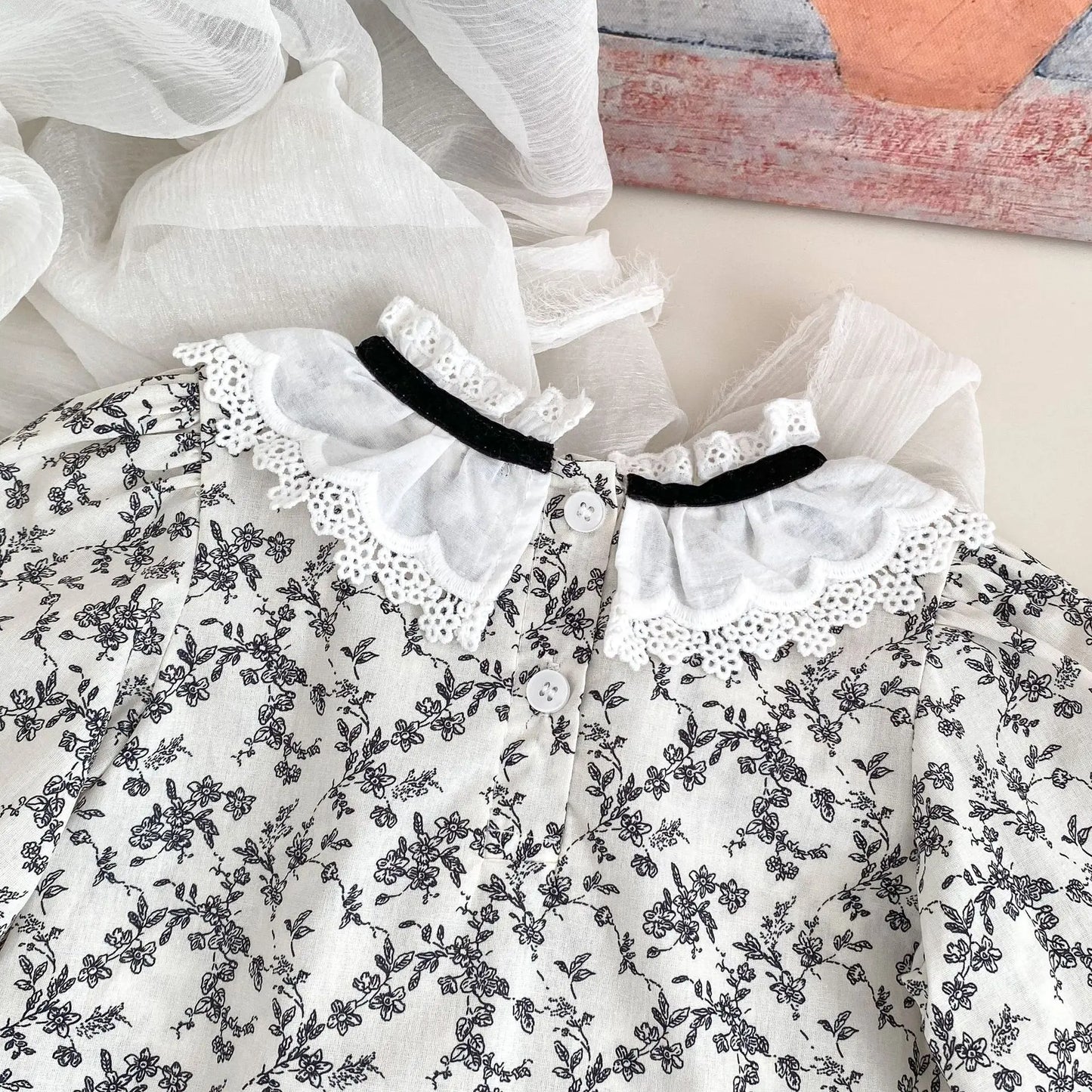 5364 Baby Clothes 2025 Spring Fahion Baby Girl's Bib Suit Lapel Long-sleeved Shirt Or Bag Fart Pants Climbing Clothes