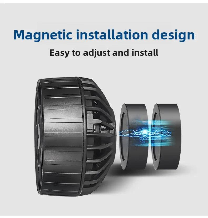 Jebao jecod fish tank wave pump ELW coral cylinder aquarium intelligent WIFI wave pump oxygen-enhancing bottom blower