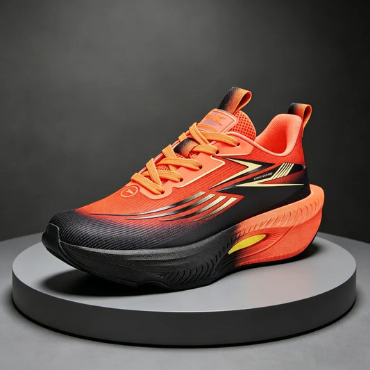 Men Running Shoes Carbon Board Air Cushion Marathon Sneakers Breathable Lightweight Women's Comfortable Speciality Sports Shoes