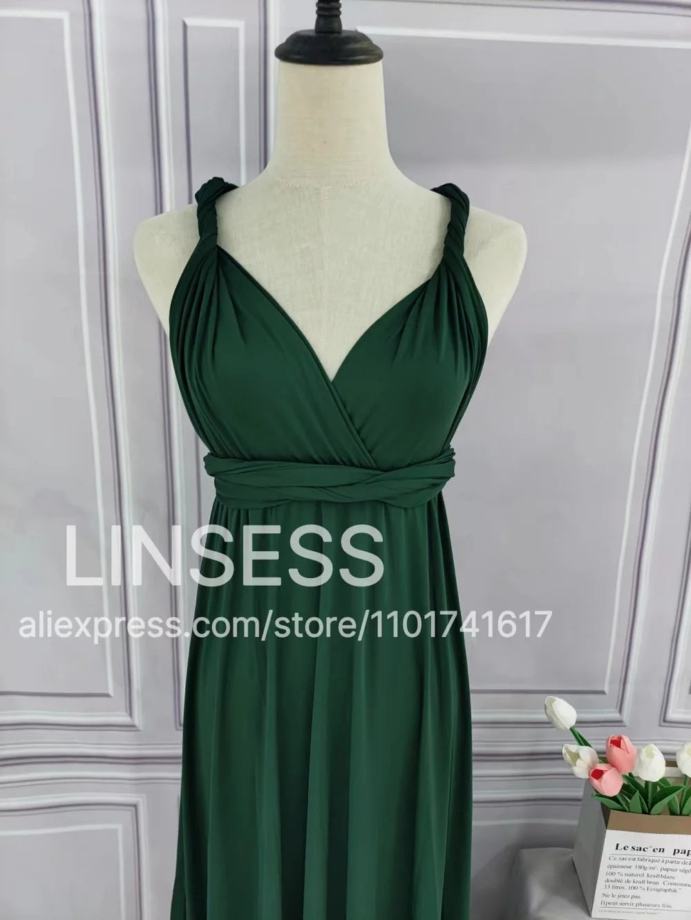 Multiway Maxi Dress Bridesmaid Dress Infinity Cocktail Dress Floor Length Bridesmaid Dress Maxi Dress for Bridesmaid Gifts