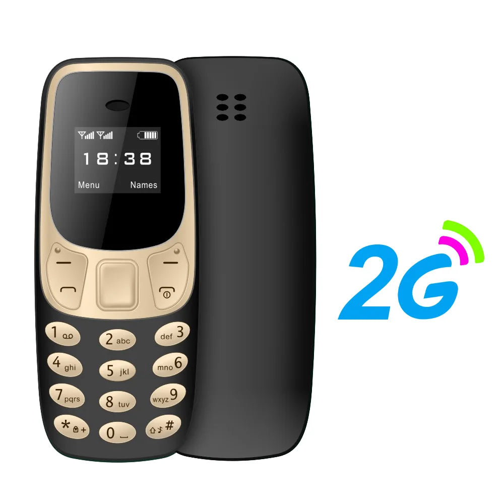 SERVO BM10 Super Mini Mobile Phone Dual SIM Magic Voice Dial Bluetooth Earphone Auto Call Recording Blacklist Mp3  2G Cellphones