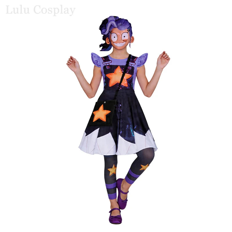2026 Horror Game Cosplay Costumes Lily Halloween Carnival Party Fancy Dress Up Outfits Girls Role-playing Clothing