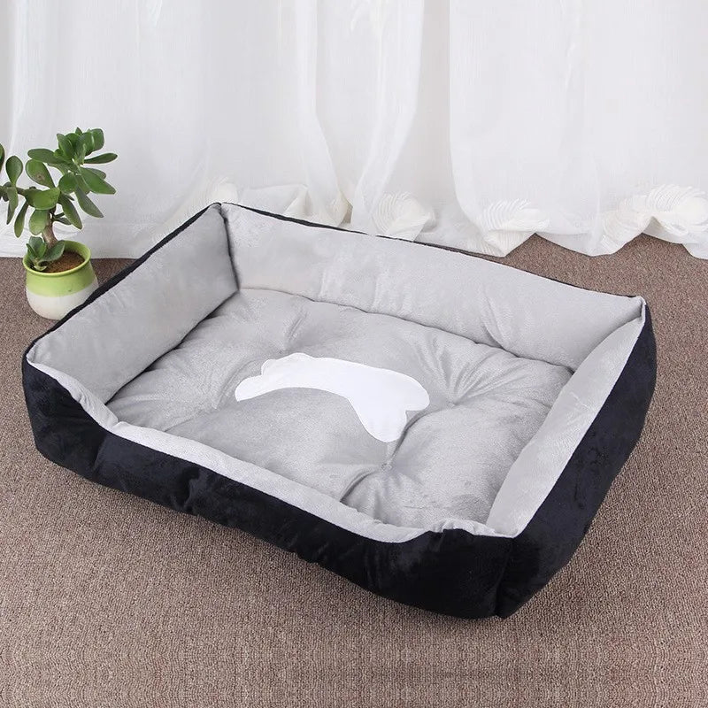 Viral Plush Dog Bed for All Size Dogs, Small Medium Large Warm Donut Cuddle Bed, Orthopedic Calming Pet Sofa