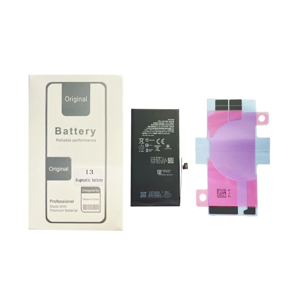 5Pcs/lot Diagnostic Battery For iPhone 12 14 13mini 15ProMax Show Genuine Parts 100% Healthy No Need Older BMS No Message Pop Up
