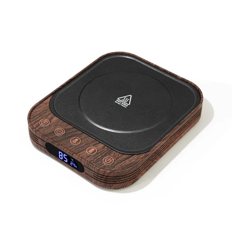 35W Electric Mug Warmer Cup Heater with 10 Gear Temperature Control Electric Hot Plate Warm Coaster Heating Pad 220V