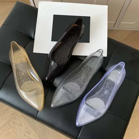New Fashion Transparent Women's Shoes