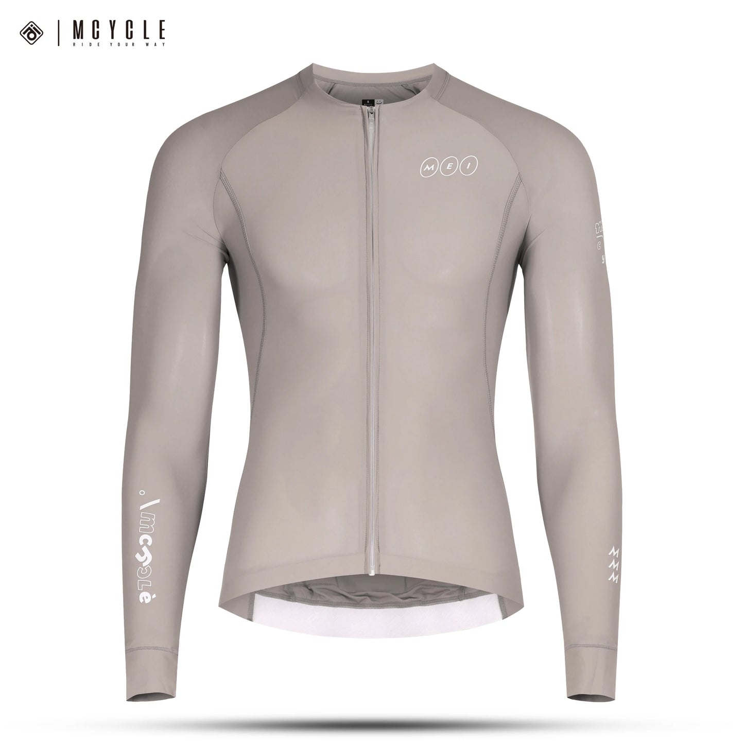 Mcycle New Arrival Men Cycling Jersey Comfortable Quick Dry Bicycle Bike Shirt Top Breathable Long Sleeves Sportswear
