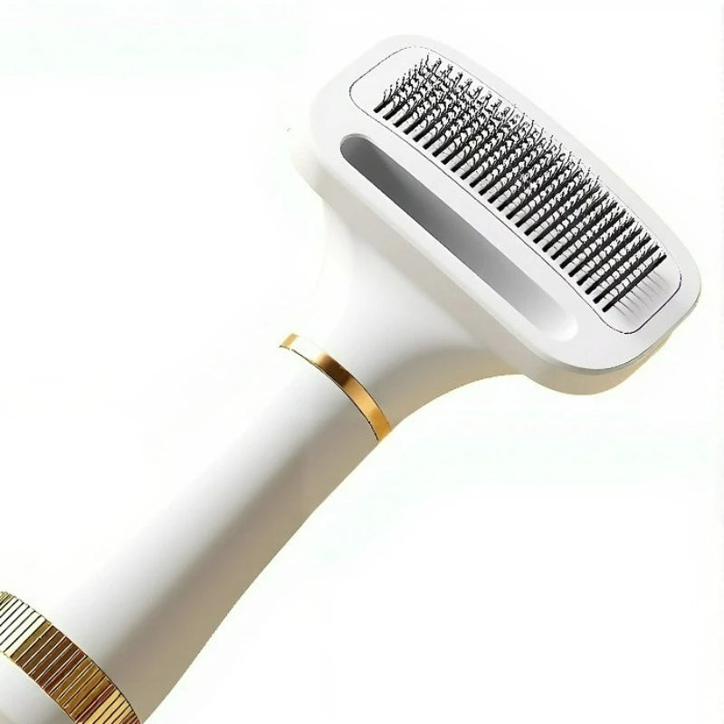 Small Dog Dryer Pet Heating Hair Puppy Dryer Cat Hair Blow and Comb 2in1 Hair Dryer for Small Middle Dogs Quick Drying