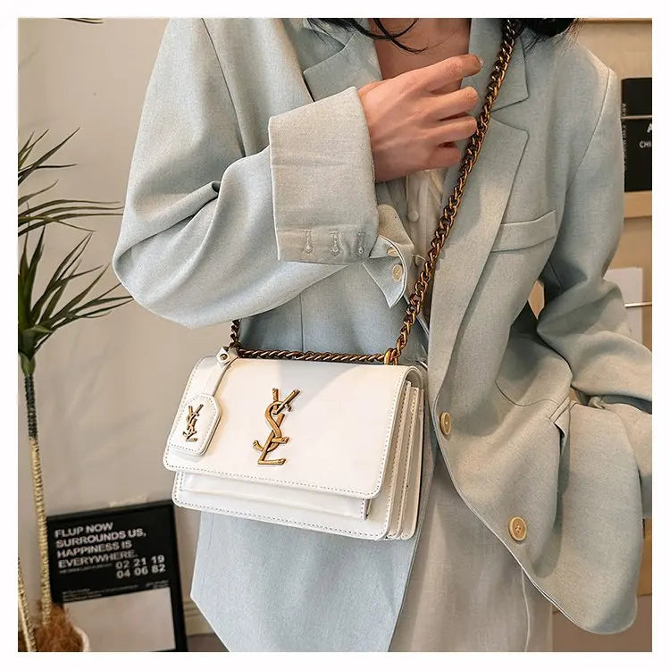 2026 Elegant Leather Diaper Bag Ladies Tote Handbag Shoulder Messenger Crossbody Luxury Brand Designer Classic Popular Versatile