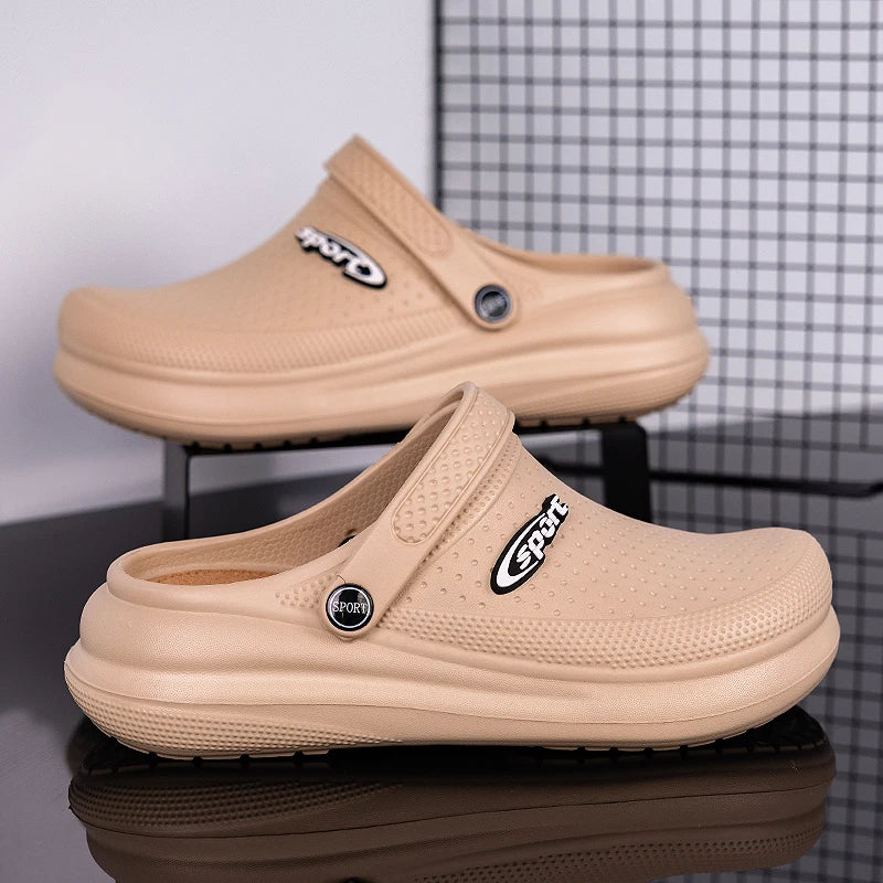 Men Flip Flops Summer Shoes Man Outside Beach Slippers EVA Light Soft Slipper Unisex Footwear Male Sandals Women Trend Sandals