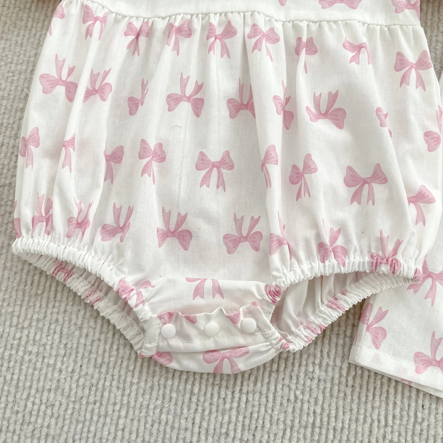 Summer Cotton Baby Bodysuit Newborn Clothing Pink Princess Baby Girls Princess Bodysuit Embroidered Bow Infant Girls Bodysuits