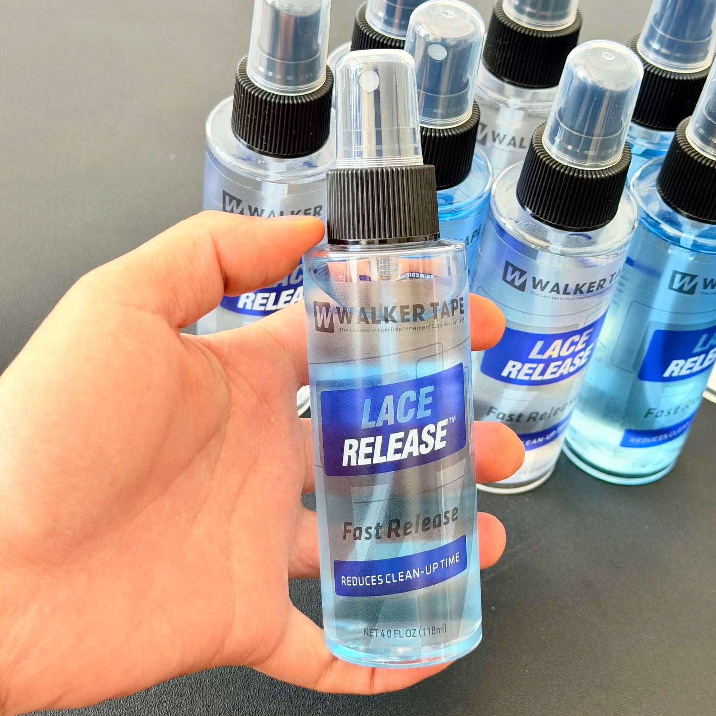 Hair Extensions & Adhesive Tape Remover Spray - Fast-Acting, Gentle, Non-Greasy Formula for Easy Cleaning