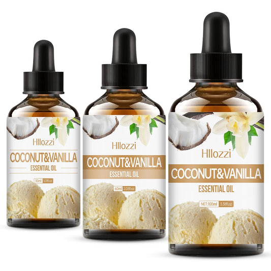 Coconut Vanilla Essential Oil Long-lasting Fragrance Fragrance Aromatherapy Skin Care Hair Care Hair Care All Skin Types