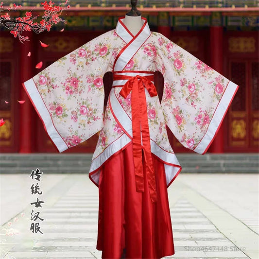 2026 Halloween Hanfu National Chinese Dance Costume Men Ancient Cosplay Traditional Chinese Clothing for Women Hanfu Clothes