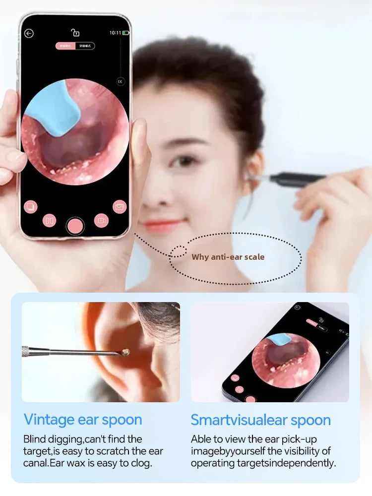 2026Hot Sale Visual Ear Cleaner Camera  Earwax Removal With Camera Ear Cleaning Tool