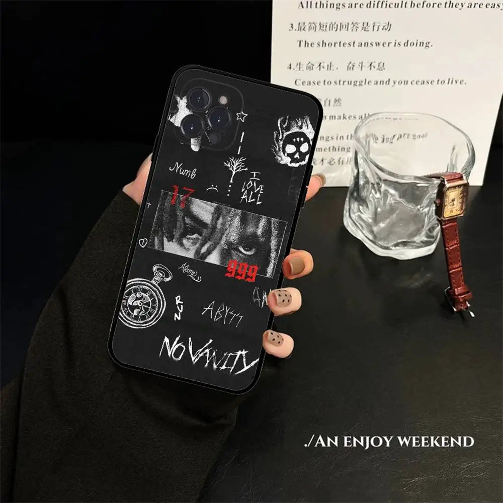 Juice Cool 999 Wrld Phone Case For IPhone 16 17 Air 15 14 13 12 11 Pro Max 16E Plus Fundas