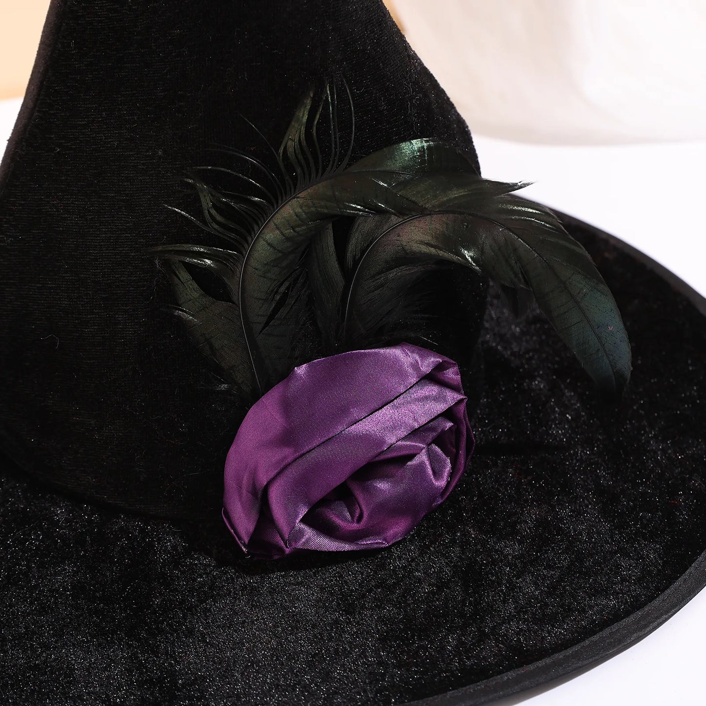 Witch Hat Halloween Costume Dress Up Festival Ghost Cosplay Costume Halloween Party Funny Dress up Props