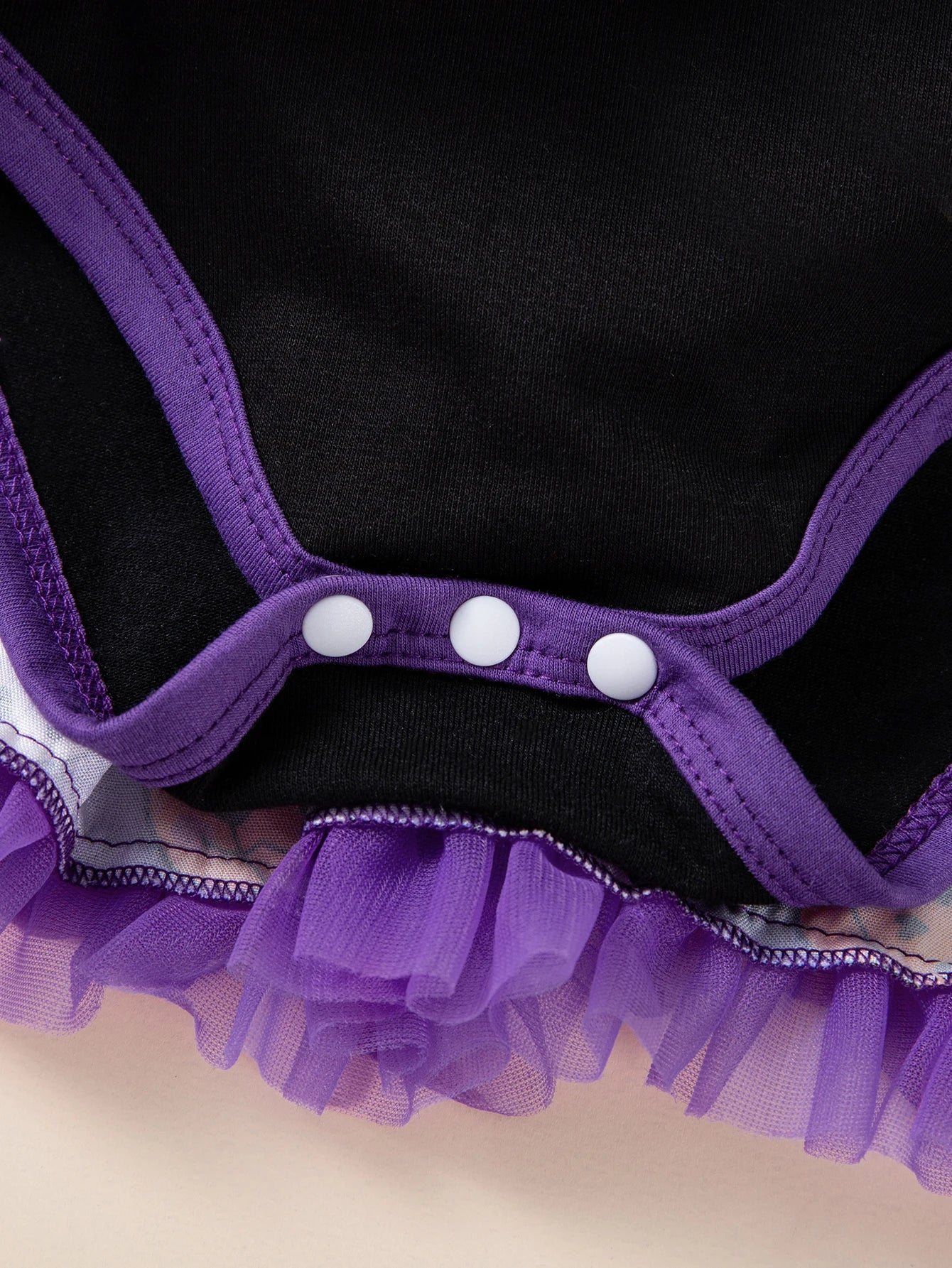 2Pcs Baby Girl My 1st Halloween Dress Set + Bow Headband