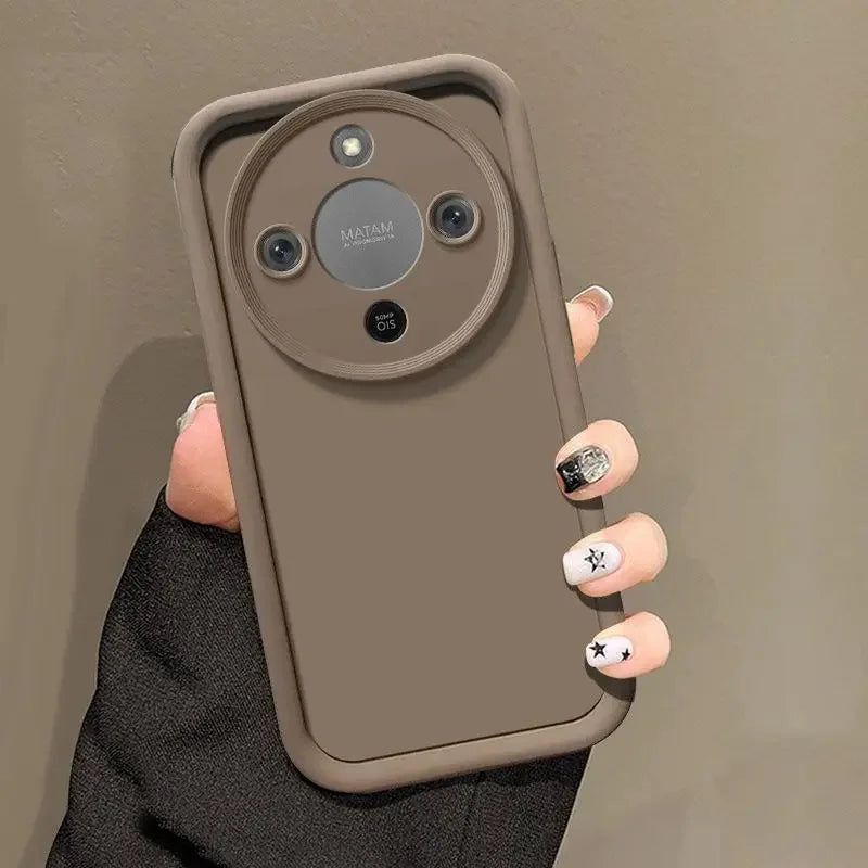 For Huawei Honor Magic 8 Lite Case Magic8Lite HonorMagic8Lite Phone Cases Anti Fall Protection Luxury Candy Matte Soft Back Capa