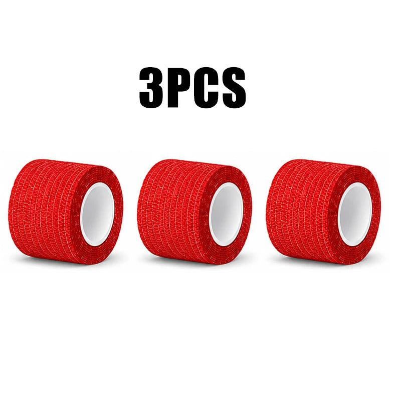 12/6/3pcs Tattoo Grip Cover Wrap Tape Self-Adhesive Breathable Elastic Bandage Waterproof Athletic Bandage Wraps Accessories