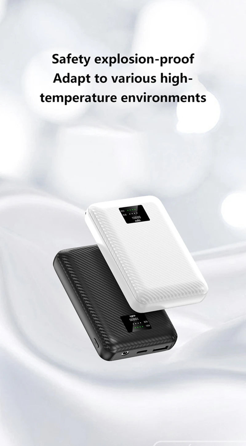 Lenovo Power Bank 40000mAh Portable Heating Mobile Power Supply for Heating Vest Jacket Gloves Electric Heating Equipment DC