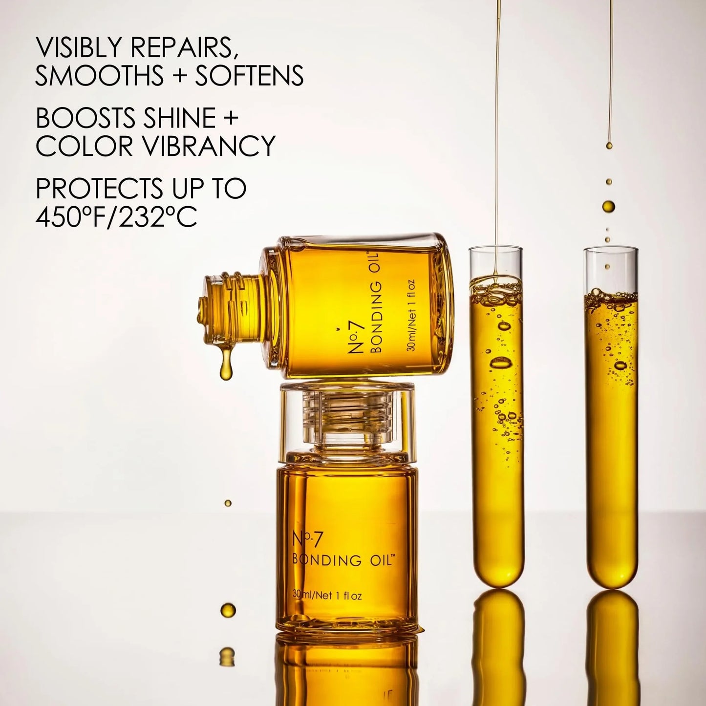 No. 7 Bonding Oil 30ml Original Hair Care Repair Damaged Essential Oil Conditioners Increase Shine Softness Color Vibrancy Frizz