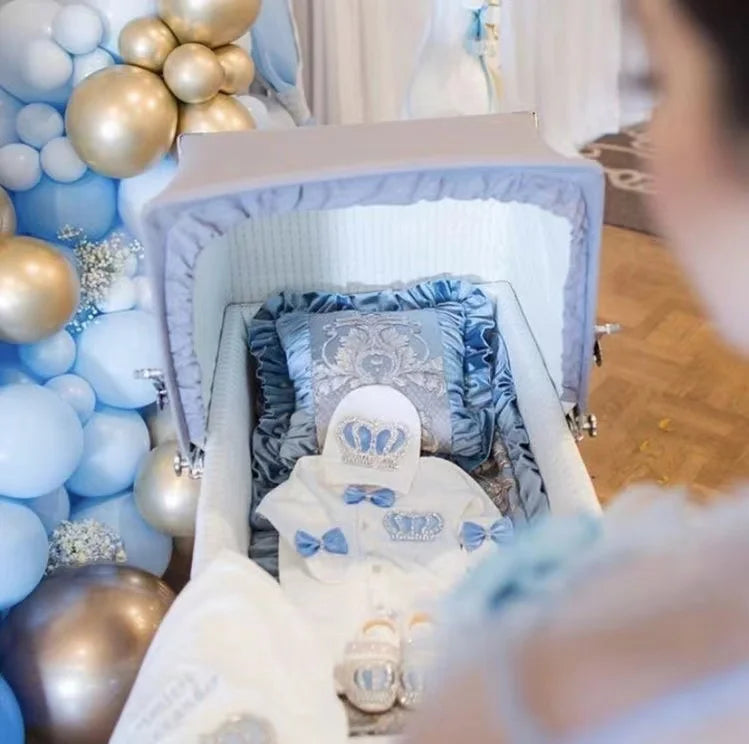 Velvet Newborn Baby Boy Outfits Blazer Vest Kids Clothing Cotton Infant Products Body Suit Shirt Pants Mittens Receiving Blanket