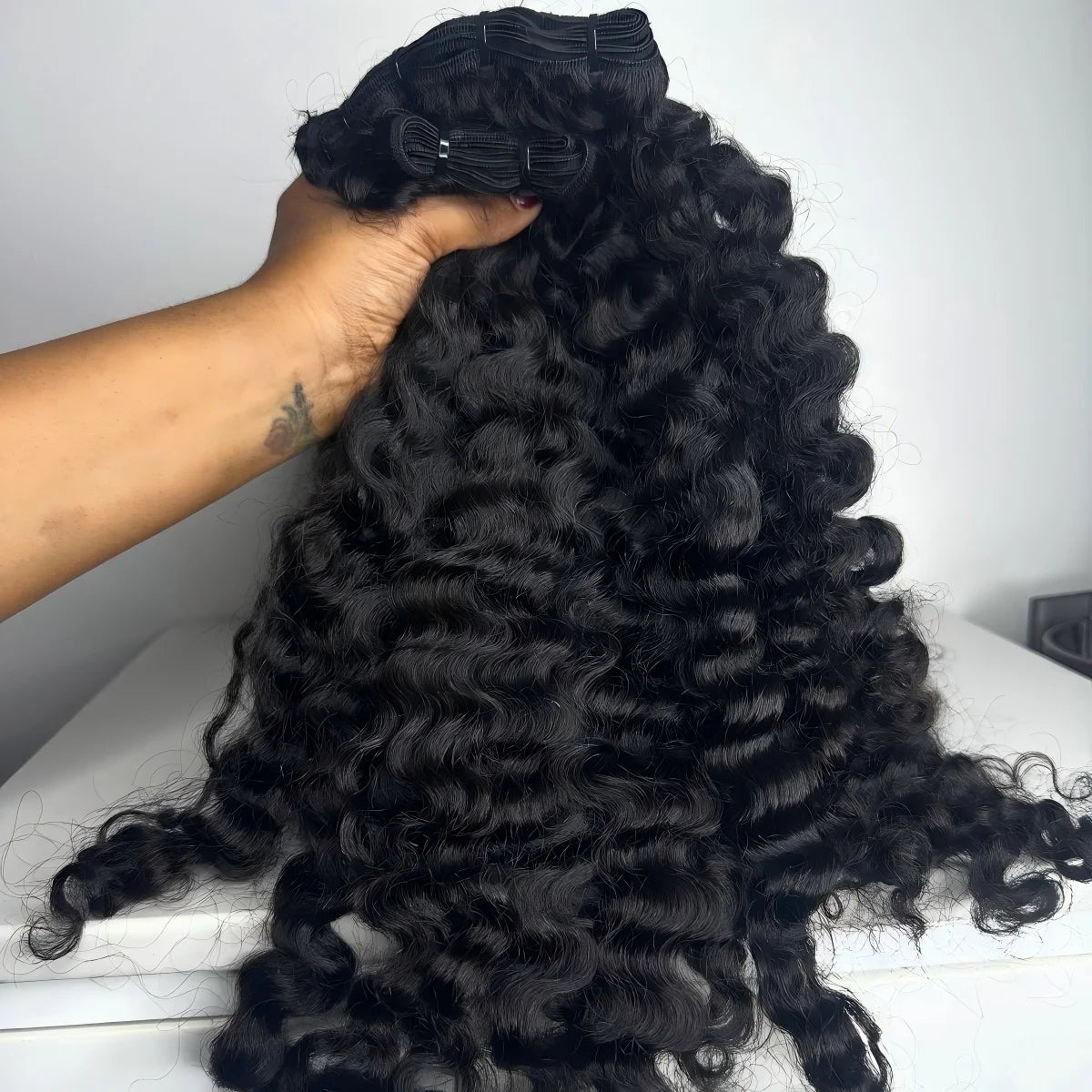30 Inch Burmese Curly Bundles 100% Human Hair  Brazilian Virgin Remy Hair Extensions 1/3/4 Bundles Raw Hair Bundles Double Weft