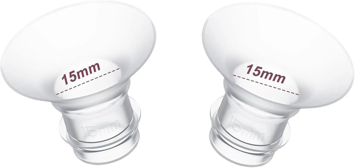 Flange Inserts Compatible with Medela/Spectra/Elvie/Momcozy/XIMYER/YOUHA 24mm Shields/Flanges,Reduce 24mm to Other Size