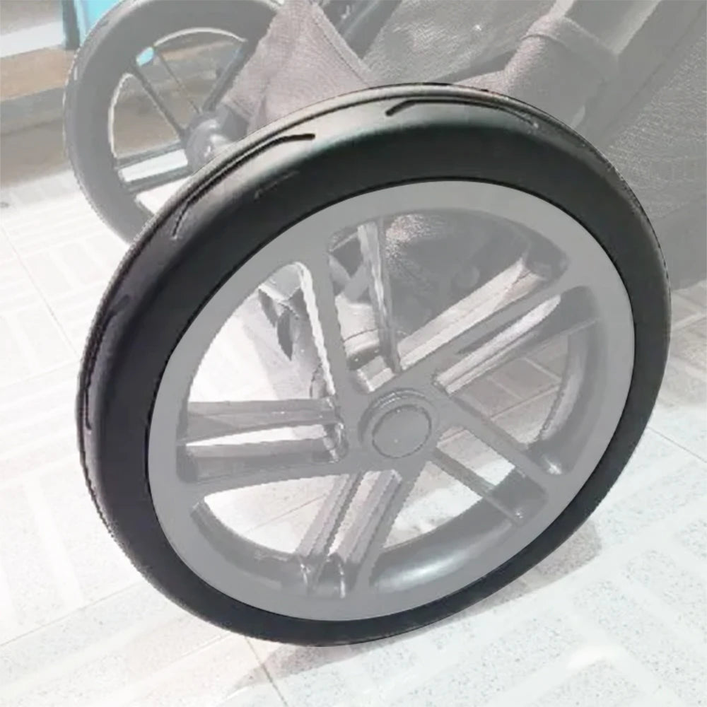 Custom Stroller Tire Each For Jane Muum Buggy Front Or Rear Wheel PU Tubeless Tyre With Tread DIY Baby Replacement Accessories