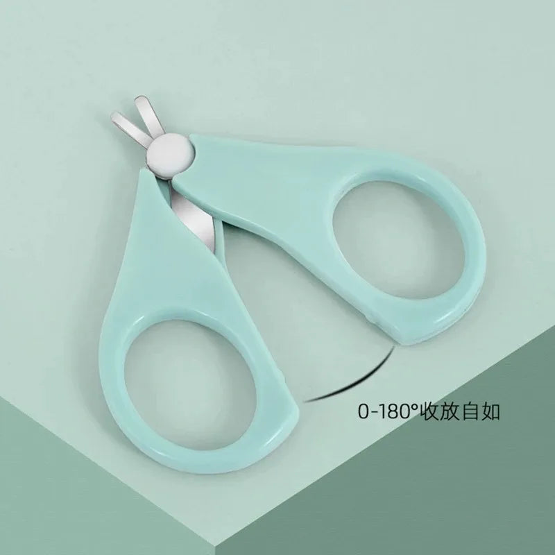 Convenient Daily Baby Nail Shell Shear Mini Nail Clippers Scissors Cutter  Manicure Tool Baby Nail Care Newborn Baby