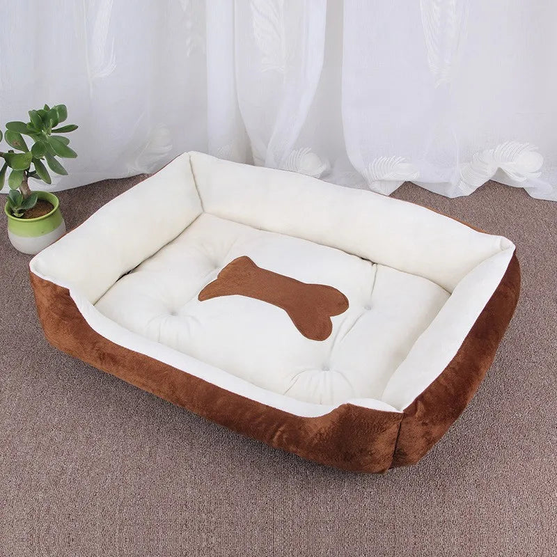 Viral Plush Dog Bed for All Size Dogs, Small Medium Large Warm Donut Cuddle Bed, Orthopedic Calming Pet Sofa