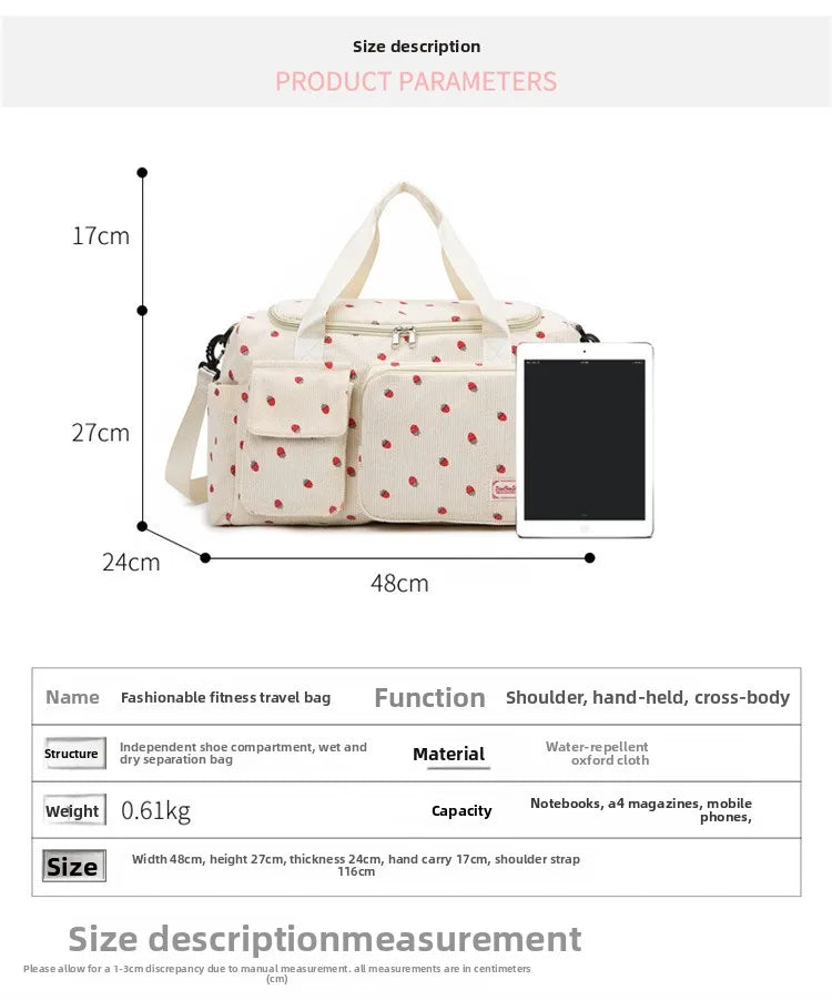 Corduroy Mommy Bag Large Capacity Waterproof Baby Diaper Bags Stroller Nappy Organizer Travel Carry Shoe Maternity Tote Bags