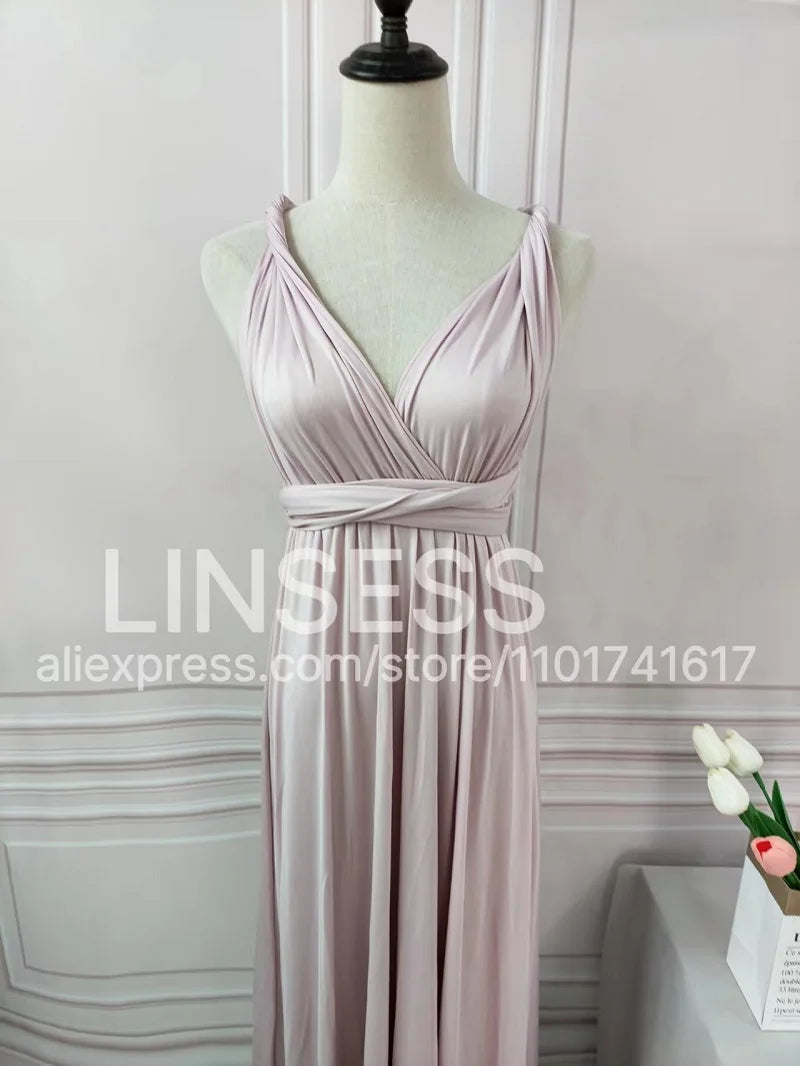 Multiway Maxi Dress Bridesmaid Dress Infinity Cocktail Dress Floor Length Bridesmaid Dress Maxi Dress for Bridesmaid Gifts