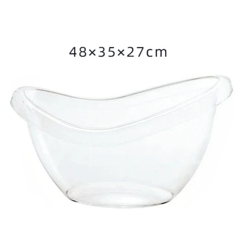 Newborn Photography Props Transparent Bathtub Bucket Baby Photography Furniture Boy Girl Boy Fotografie Accessoires Posing Props