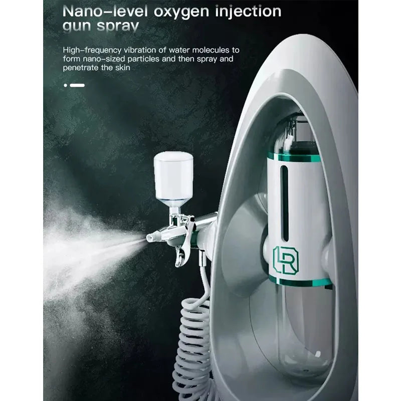 Peeling Beauty Device New Small Bubble Oxygen Injection Instrument Hydra Dermabrasion Aqua Facial Cleaning Suction Blackhead