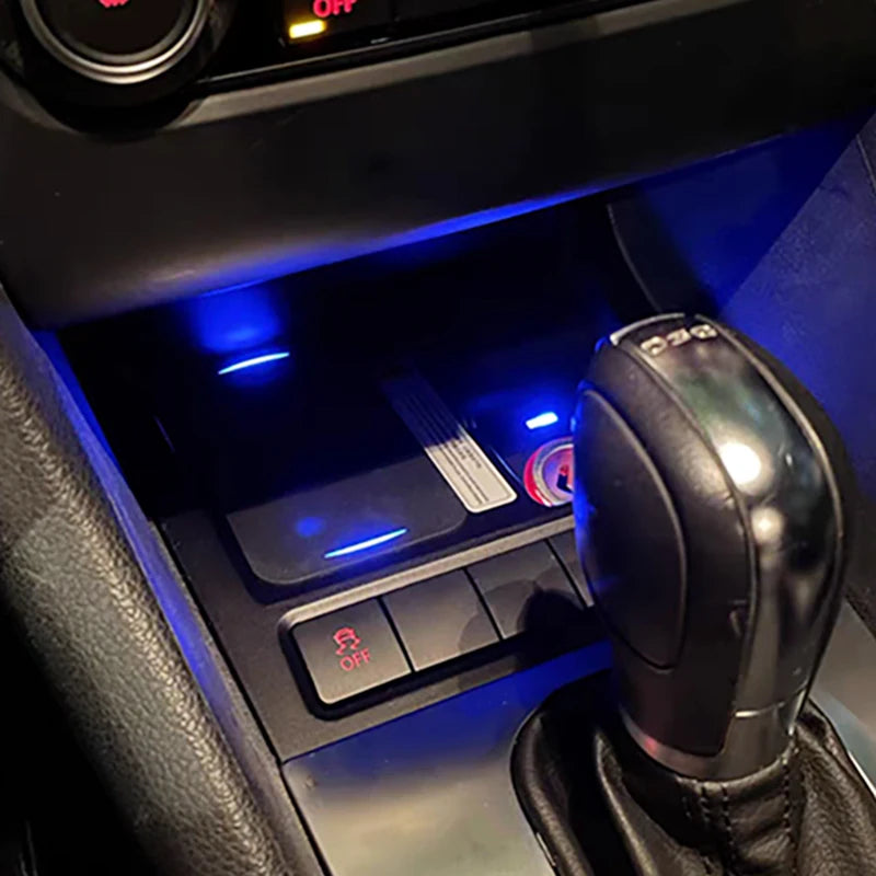 15W Car wireless charger fast phone charger charging pad charging holder for VW  Golf 6 MK6 Scirocco Sagitar 2008-2013