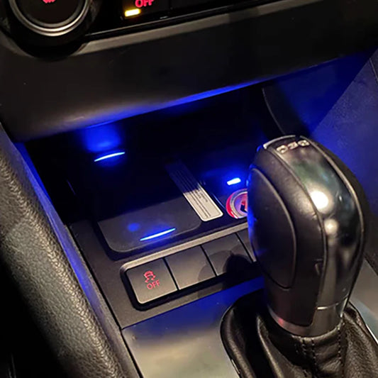 15W Car wireless charger fast phone charger charging pad charging holder for VW  Golf 6 MK6 Scirocco Sagitar 2008-2013