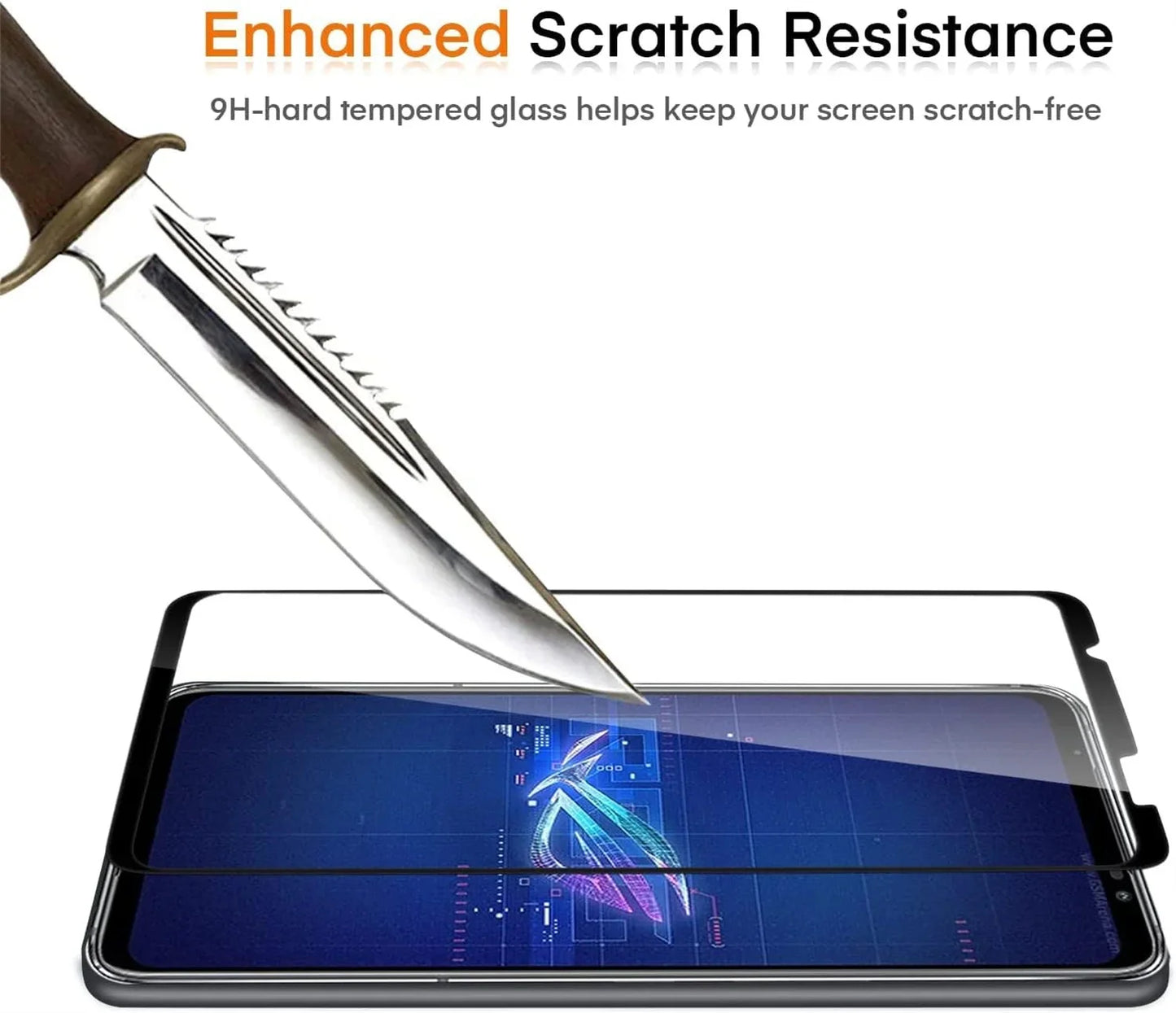 Tempered Glass For ASUS ROG Phone 6/6 Pro/ 6D/ 6D Ultimate 6 Batman Edition Screen Protector Glass Film
