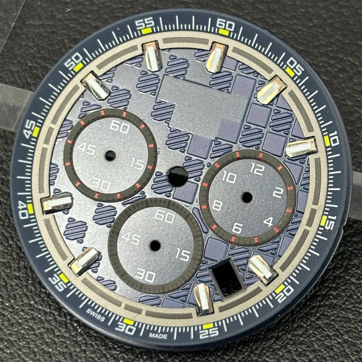 2025NEW 42mm Men's watches chronograph case VK63 case metal case for VK63 Movement 18.5mm strap accessories vk63 watch case