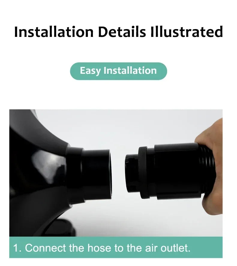 2800W High-power Dogs Hair Dryer Cat Grooming Water Blower Motor Warm Wind Adjustable Blow-Dryer Professional Drier Pet Supplies