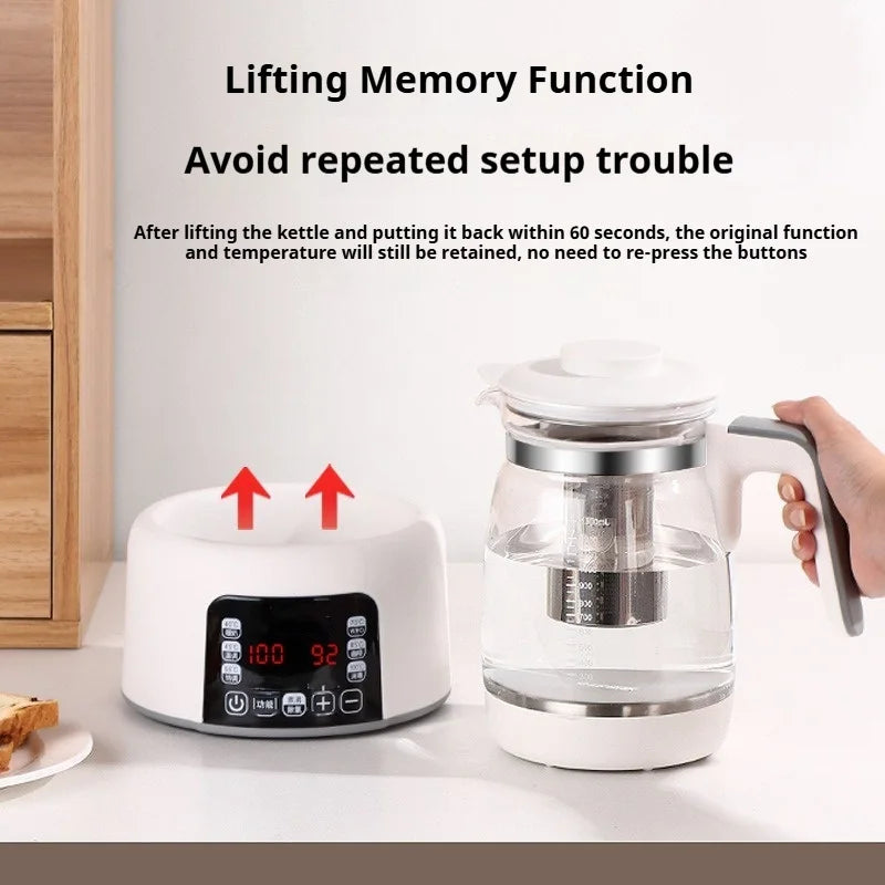 1.3L Household Constant Temperature Kettle, Fast Boiling Kettle, Baby Milk Regulator, Electric Kettle, Durable Health Pot