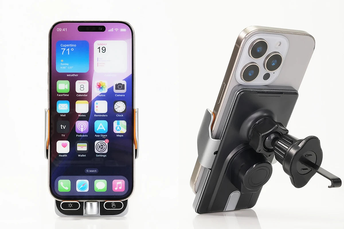 For Jaecoo J8 2024 2025 2026 Car Phone Holder Screen Fixed Clip Wireless Charger Phone Mount Qi Car Phone Charger Mounts Base